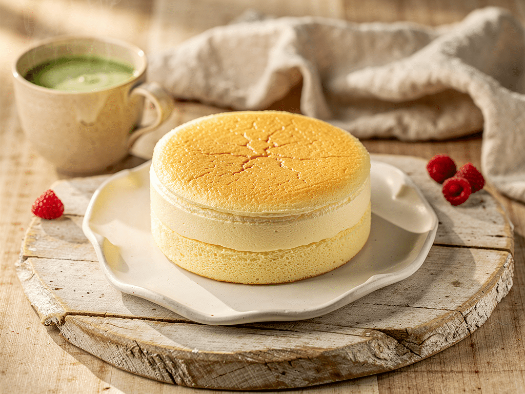 cheesecake japonais