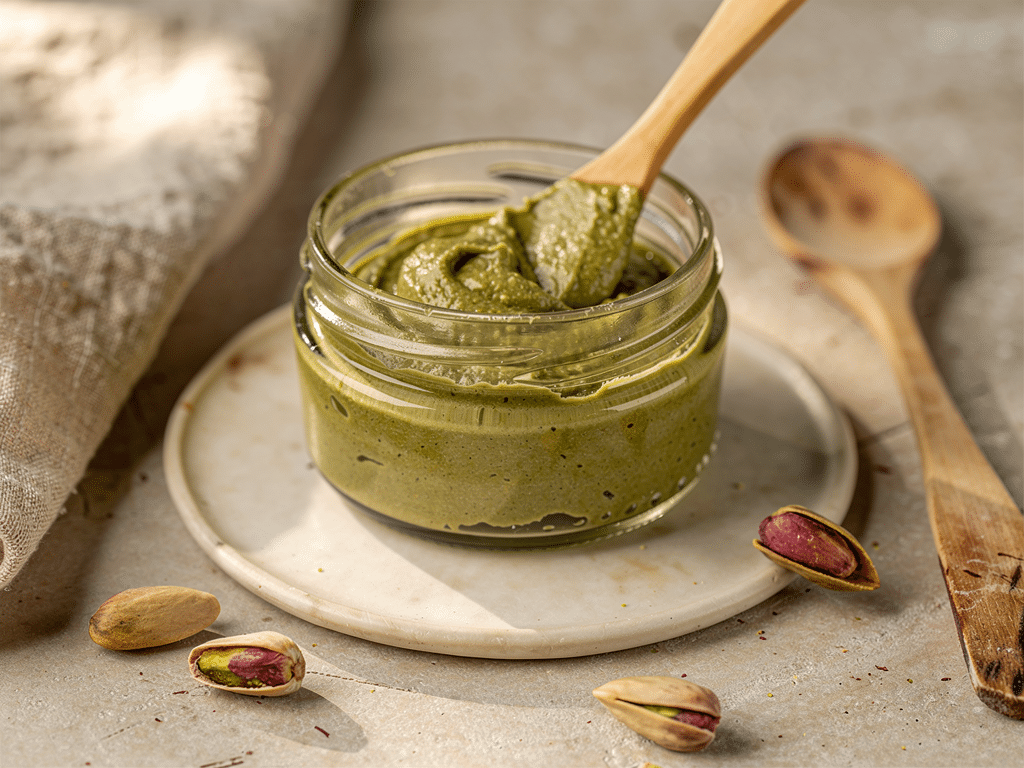 recette creme pistache