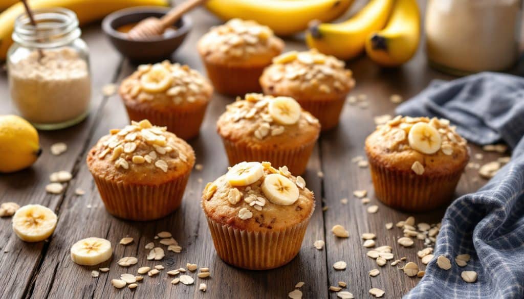 découvrez une recette facile et rapide de muffin banane healthy, idéale pour un encas gourmand et équilibré.
