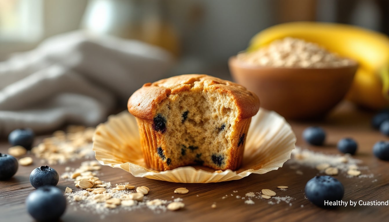 découvrez notre recette facile de muffin healthy, moelleux et savoureux, sans beurre ni sucre ajouté, idéale pour une collation gourmande et saine.