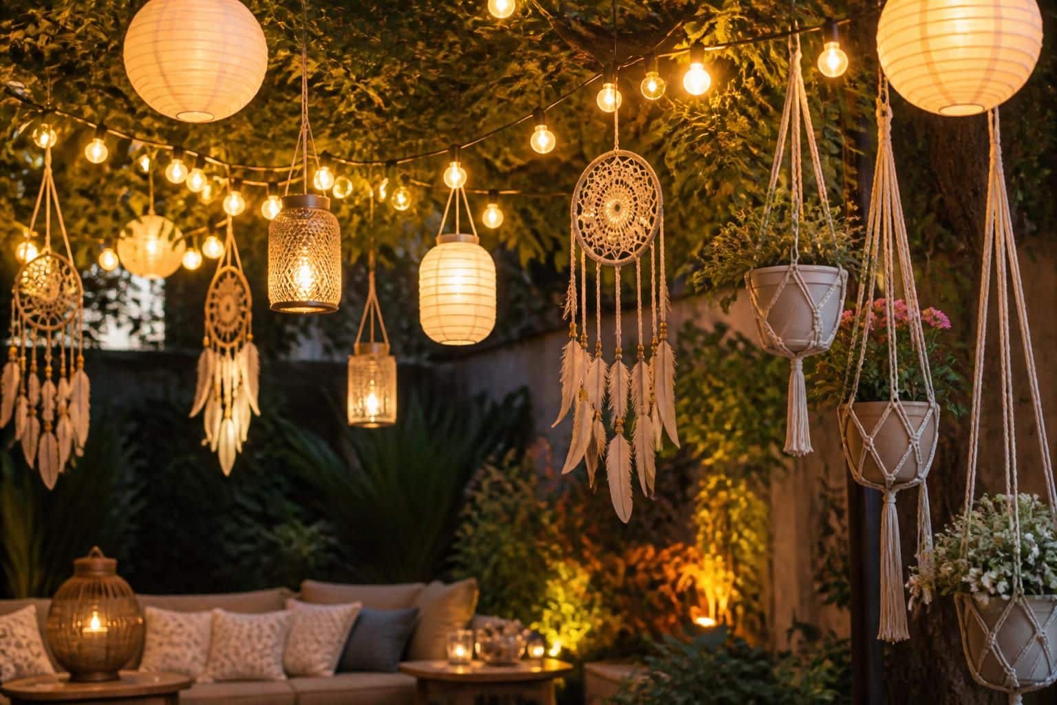 découvrez des idées et inspirations tendances pour décorer votre extérieur avec des décorations suspendues, alliant style et originalité pour sublimer vos espaces outdoor.