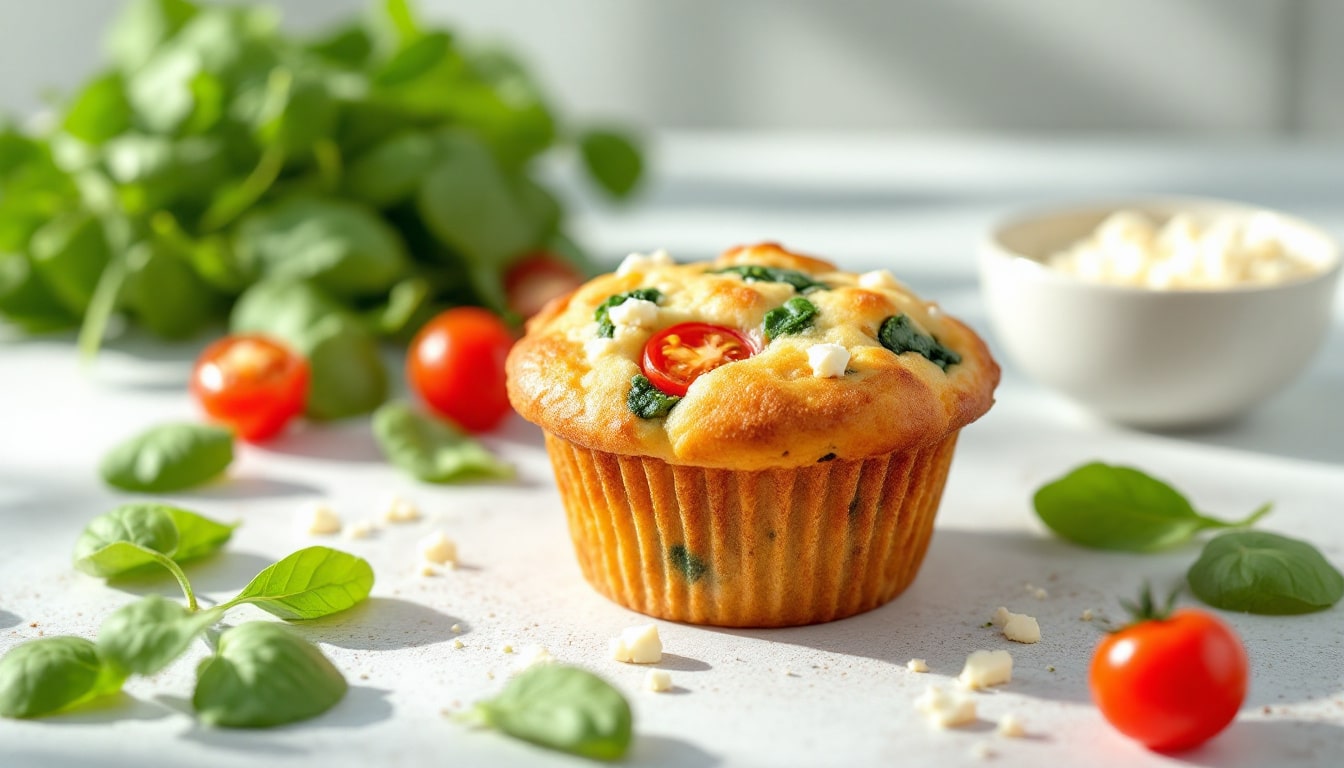 découvrez notre recette facile et légère de muffin salé healthy, idéale pour une collation savoureuse et nutritive à tout moment de la journée.