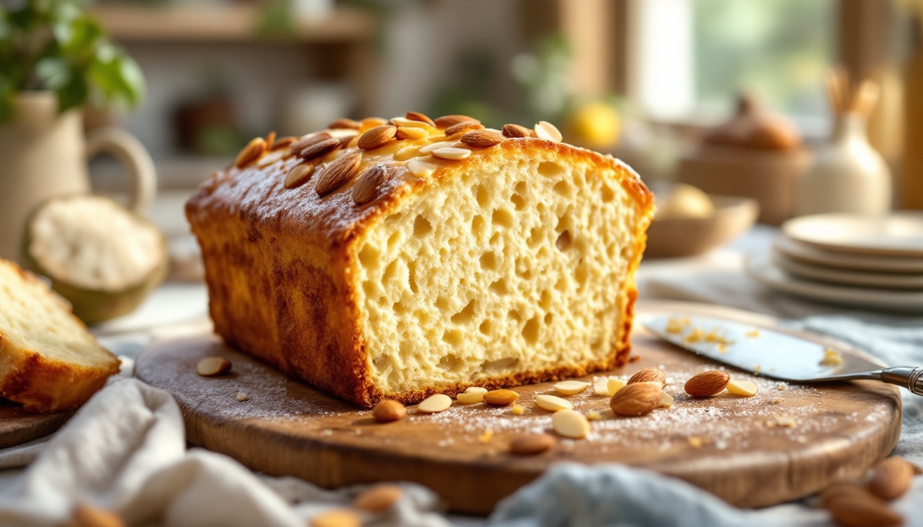 découvrez la recette traditionnelle du pain de gênes, un gâteau moelleux aux amandes, parfait pour vos desserts gourmands et faciles à préparer.