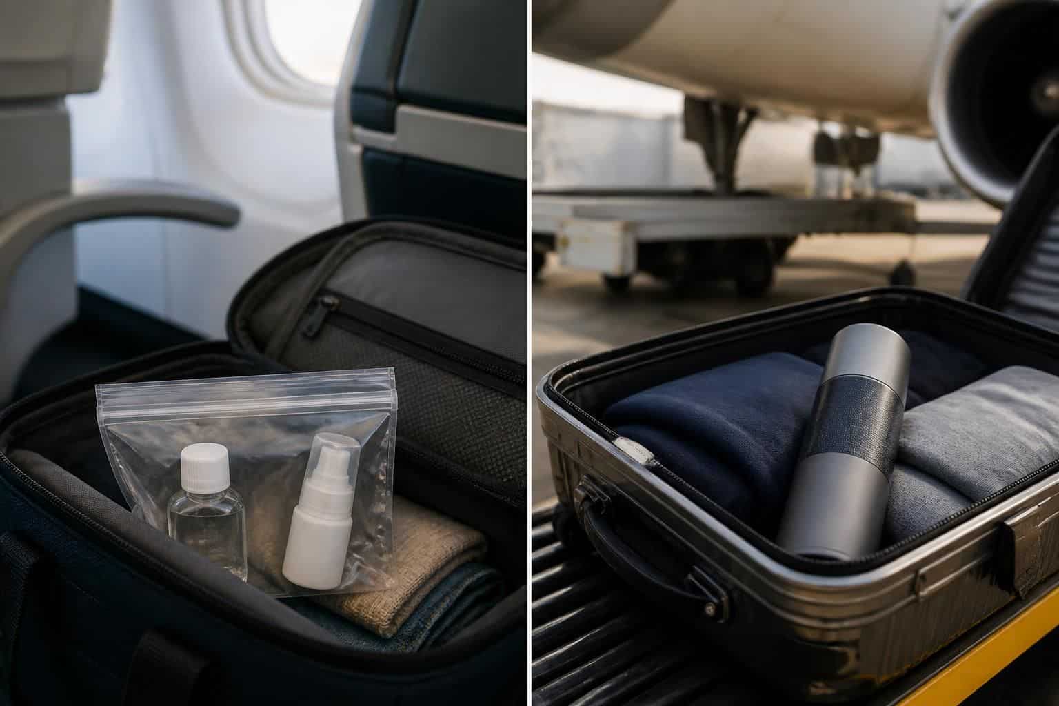 découvrez les règles et conseils essentiels pour transporter votre déodorant en cabine et en soute lors de vos vols, afin de voyager en toute sérénité.