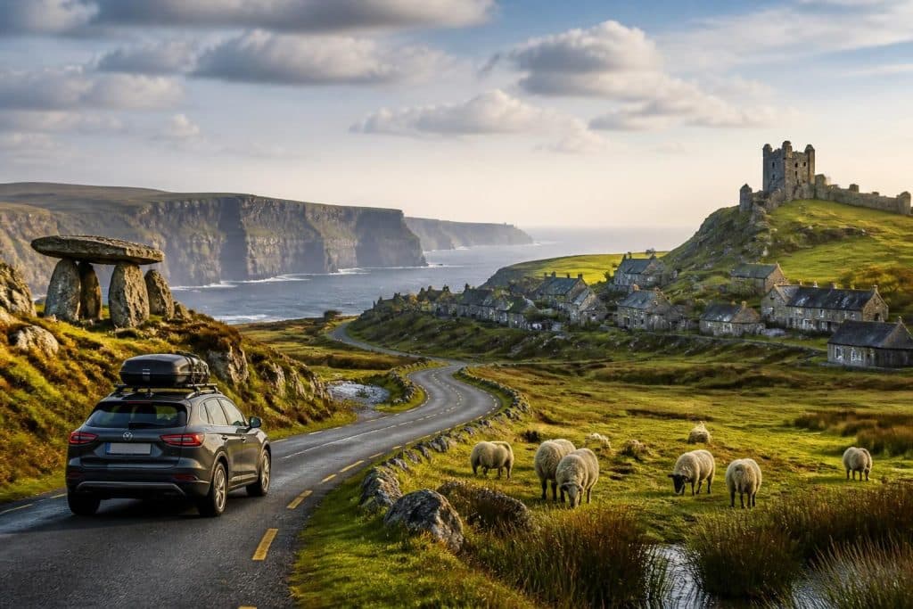 découvrez notre guide complet pour un road trip en irlande de 7 jours, avec un itinéraire détaillé et les incontournables à ne pas manquer pour une expérience mémorable.