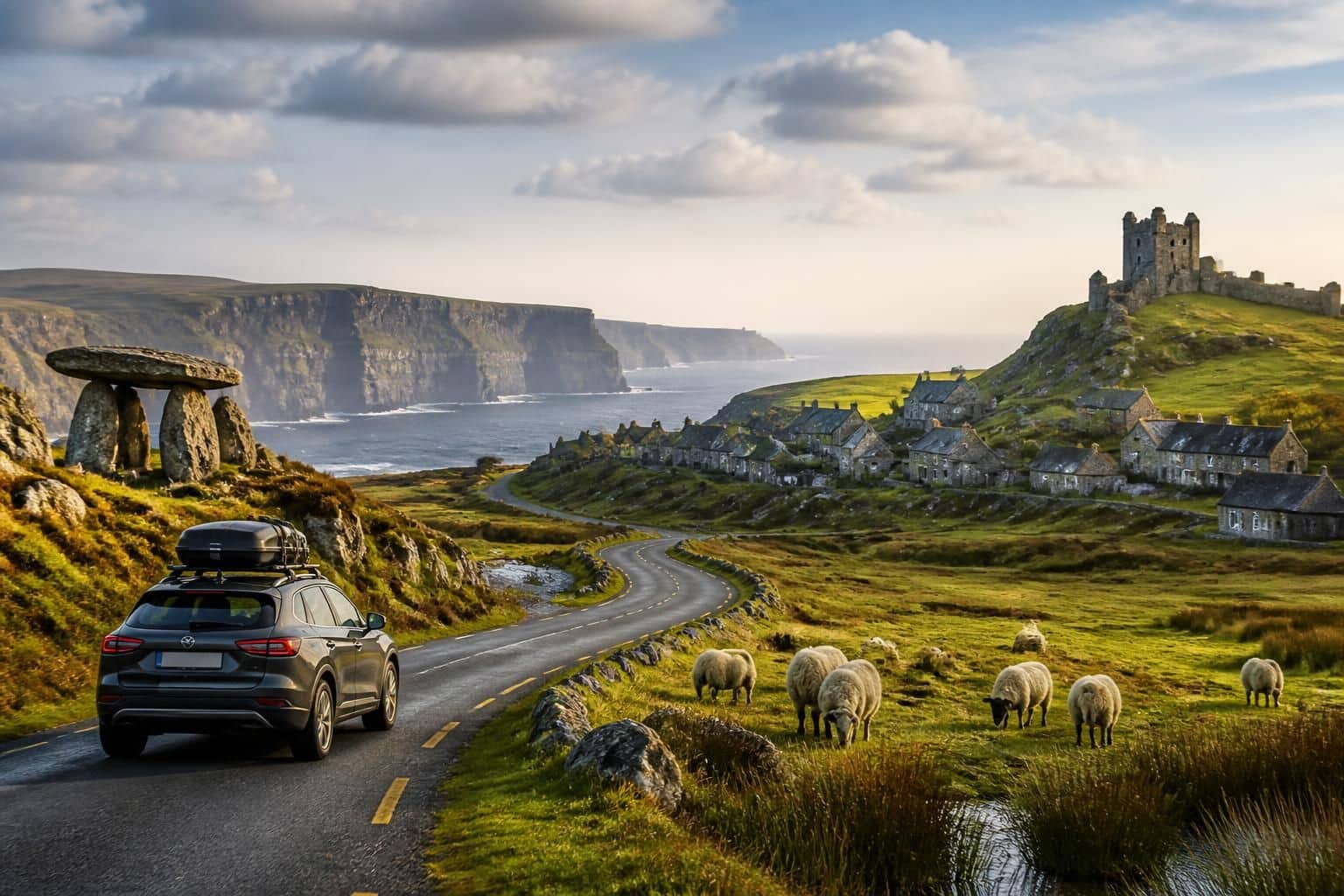 découvrez notre guide complet pour un road trip en irlande de 7 jours, avec un itinéraire détaillé et les incontournables à ne pas manquer pour une expérience mémorable.
