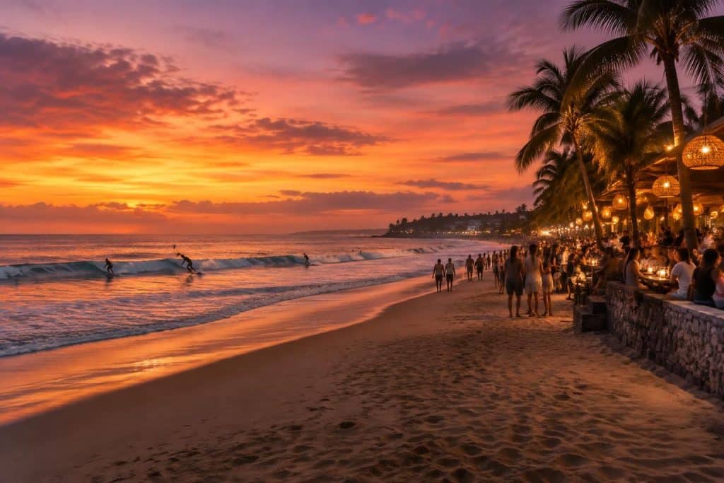 découvrez kuta à bali : plages ensoleillées, spots de surf réputés et vie nocturne animée pour un séjour inoubliable en indonésie.