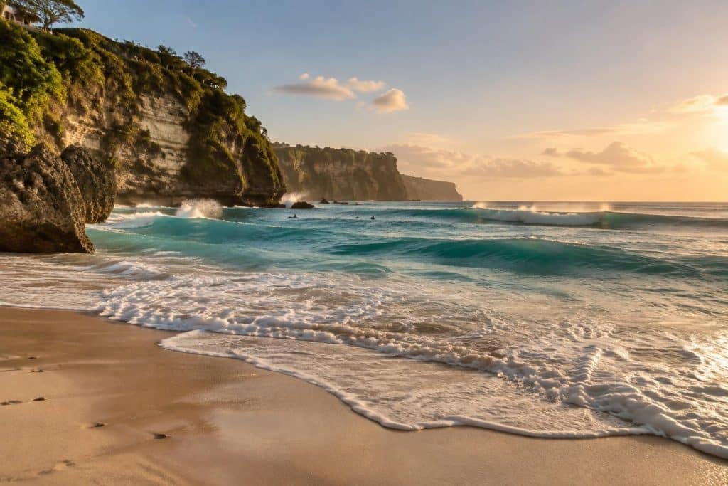 découvrez les plages incontournables d’uluwatu : sable doré, vagues prisées des surfeurs et panoramas spectaculaires pour une escapade inoubliable.